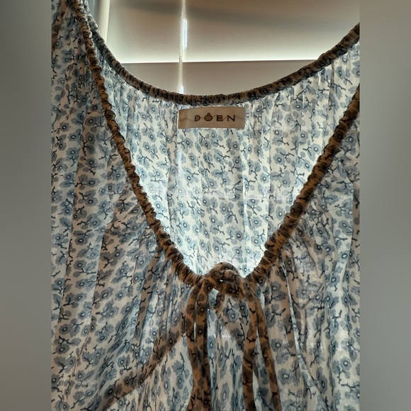 DOEN SOFIA DRESS IN BLUEBELL HILLSIDE BLOOM-XS - Picture 4 of 6